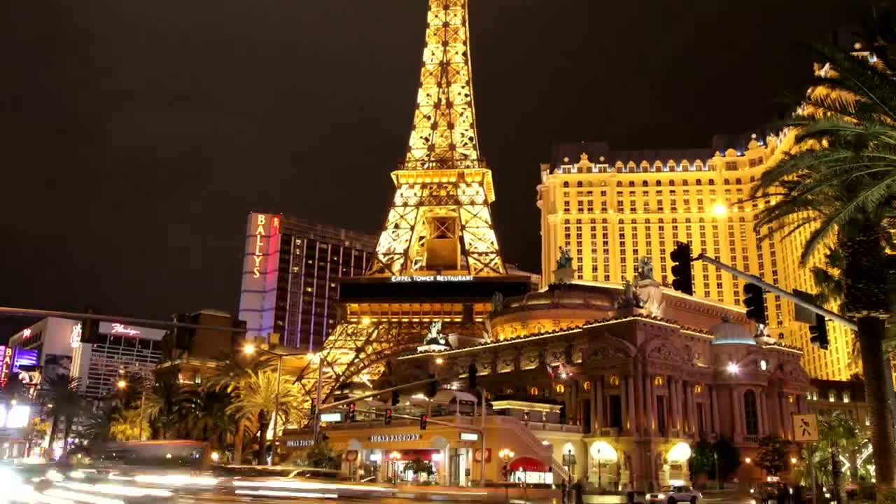 Download Stock Video Las Vegas Panning Time Lapse Animated Wallpaper