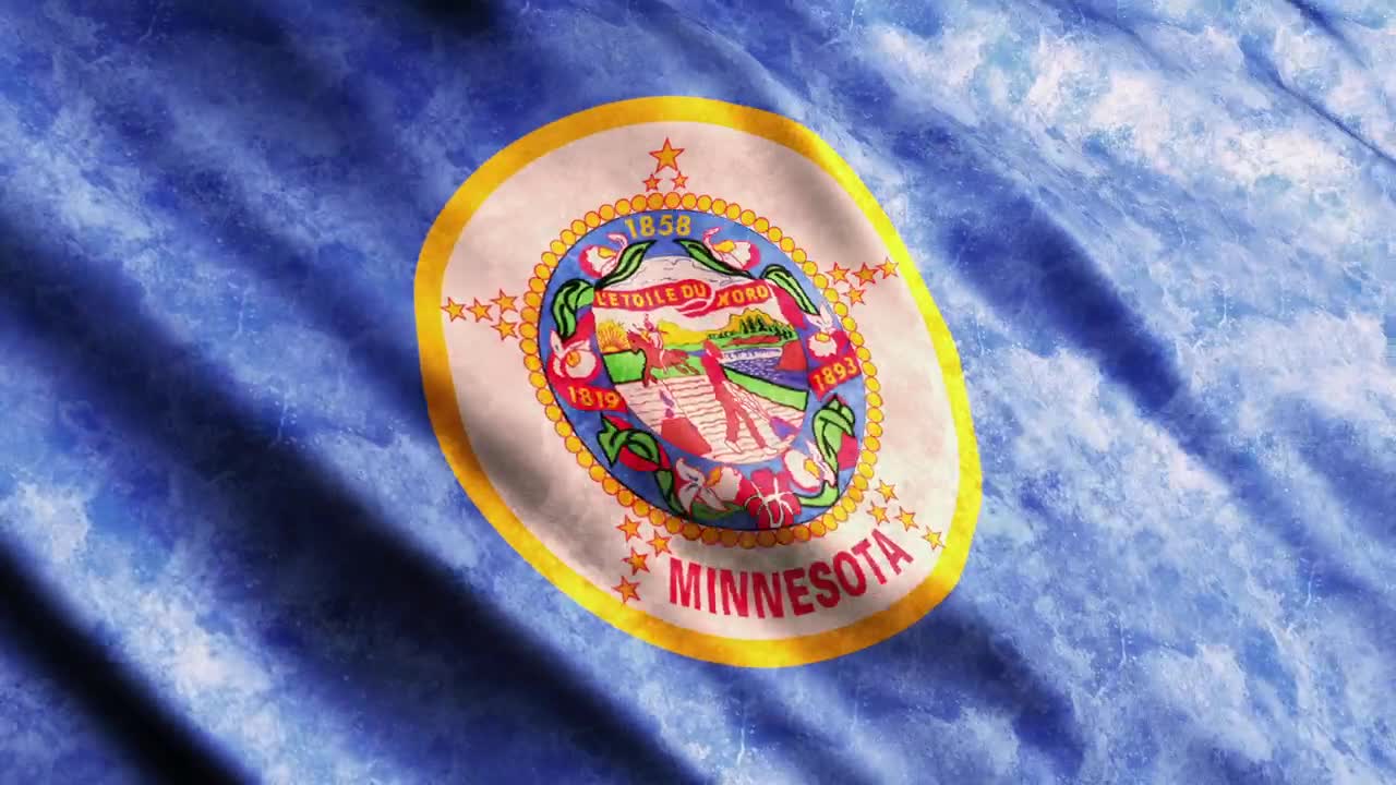 Download Stock Video Minnesota State Waving Fla Animated Wallpaper