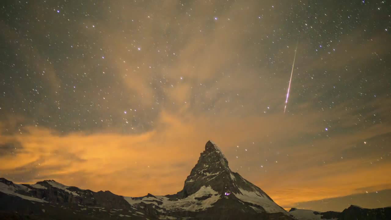 Download Stock Video Matterhorn Mountain Landscap Animated Wallpaper