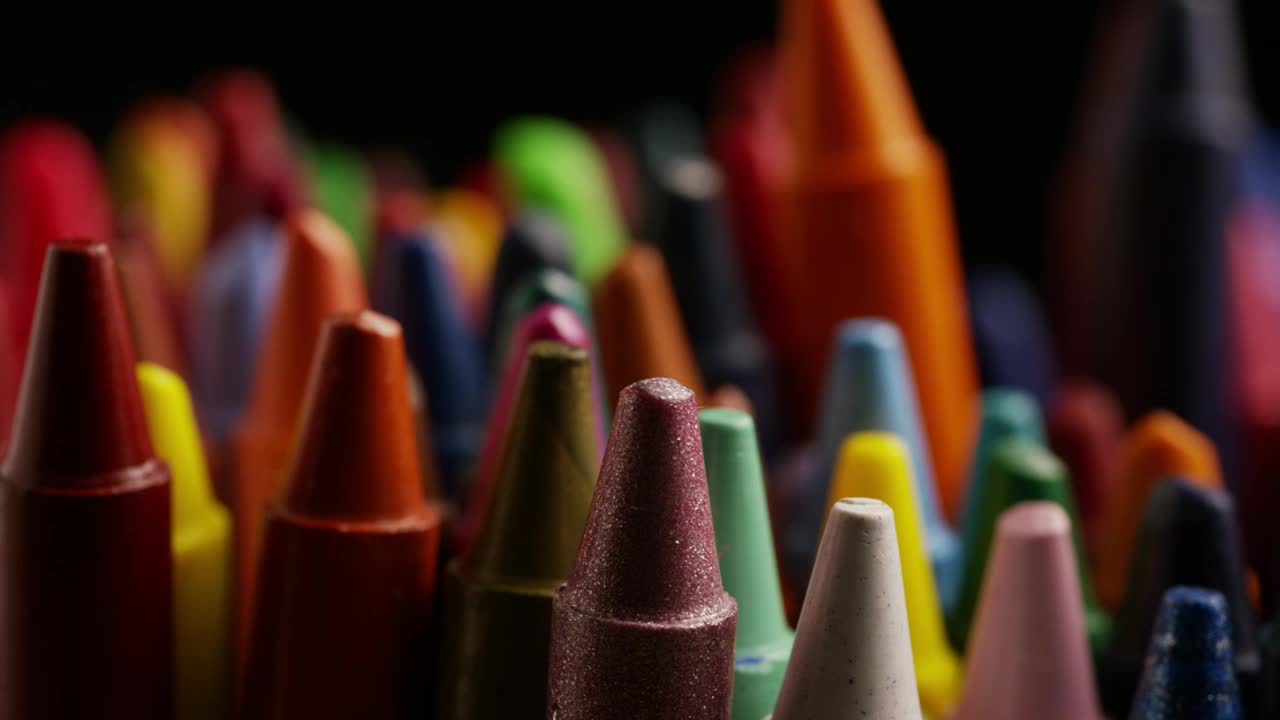 Download Stock Video Many Crayons Slowly Spinnin Animated Wallpaper