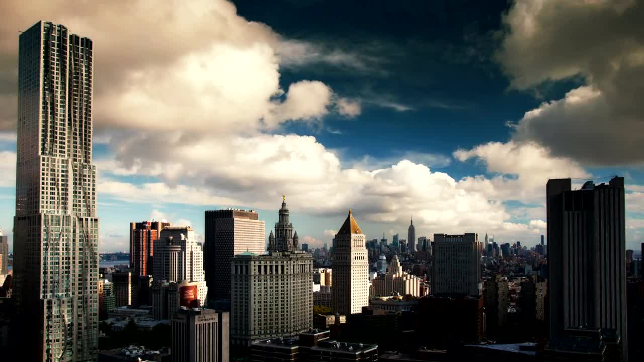 Download Stock Video Manhattan City Time Laps Animated Wallpaper