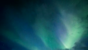 Download Stock Video Northern Lights Of Blue And Green Colors In The Night Live Wallpaper