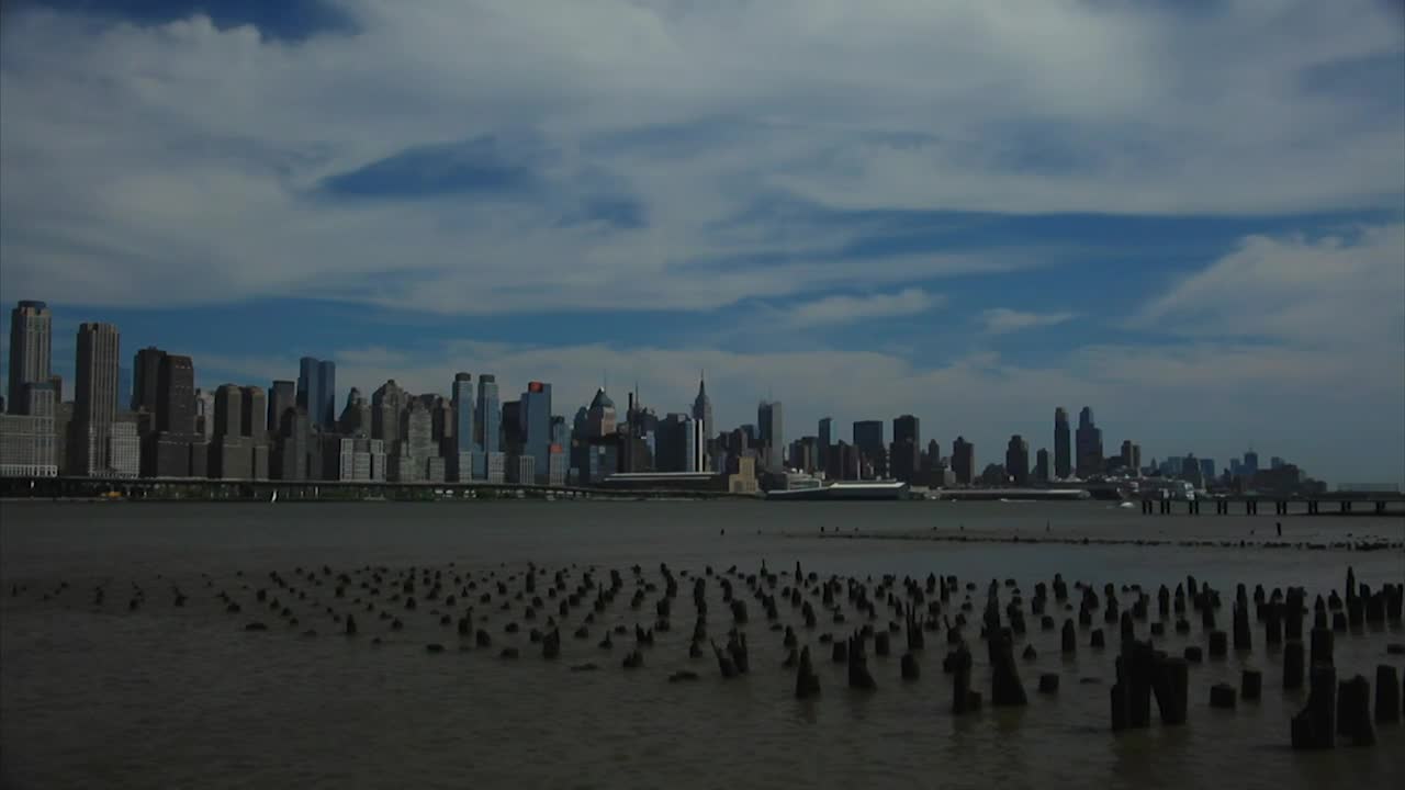 Download Stock Video Old Pier In New York Live Wallpaper