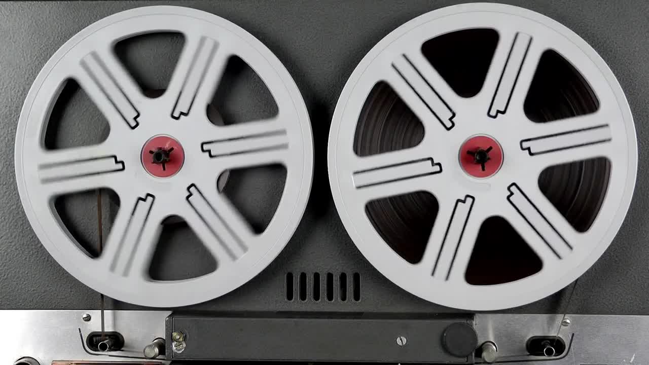 Download Stock Video Old Tape Record Machine Working Live Wallpaper