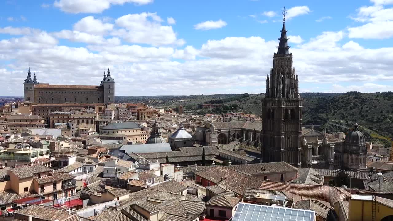 Download Stock Video Pan Shot Of The Cathedral Of Saint Marie Live Wallpaper