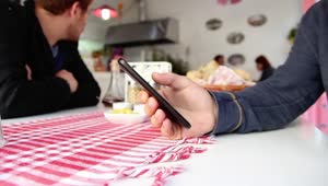 Download Stock Video People Waiting At The Table In A Restaurant Live Wallpaper