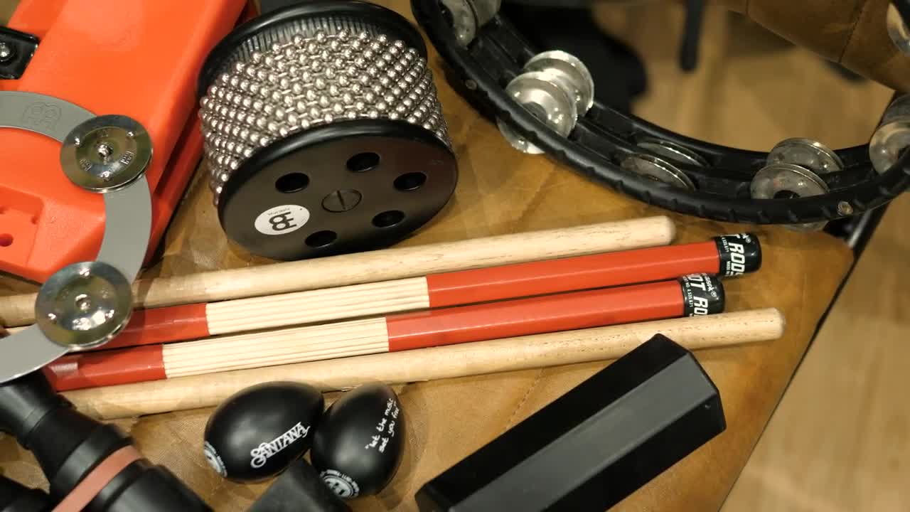 Download Stock Video Percussion Instruments Live Wallpaper