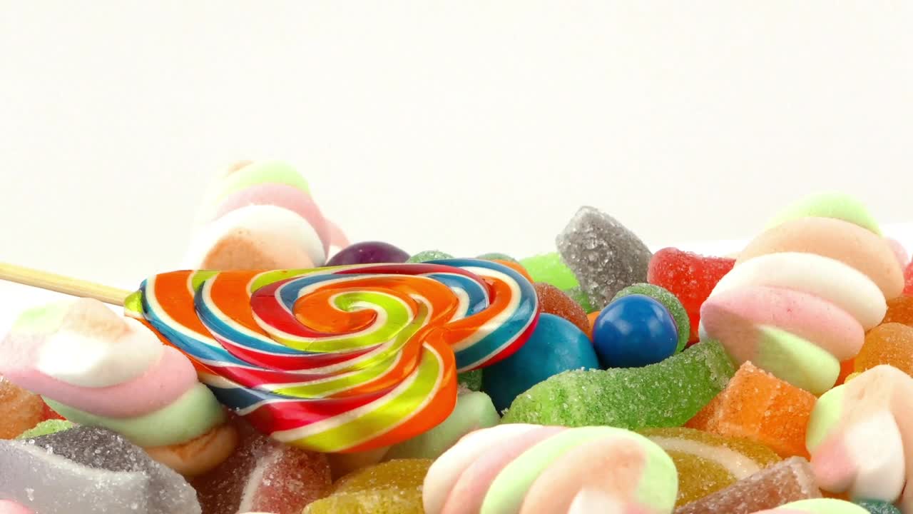 Download Video Stock Popsicles Sweets And Gum Spinning Live Wallpaper Free