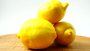 Download Video Stock Presentation Of Lemons On A Table Live Wallpaper Free