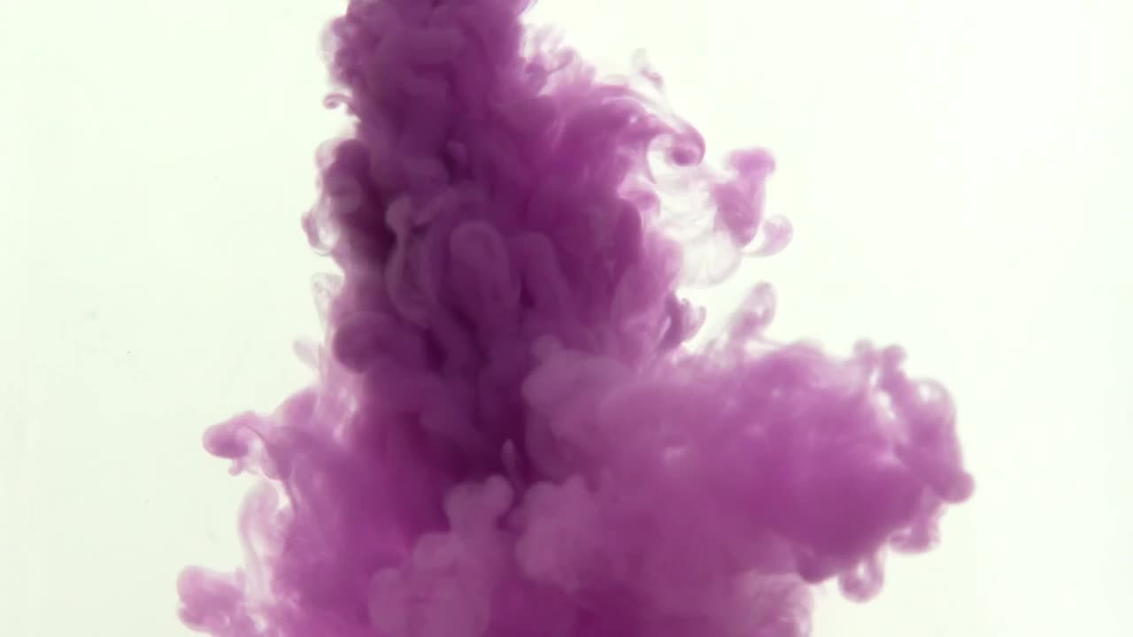 Download Video Stock Purple Color Mix In Water On A White Background Live Wallpaper Free