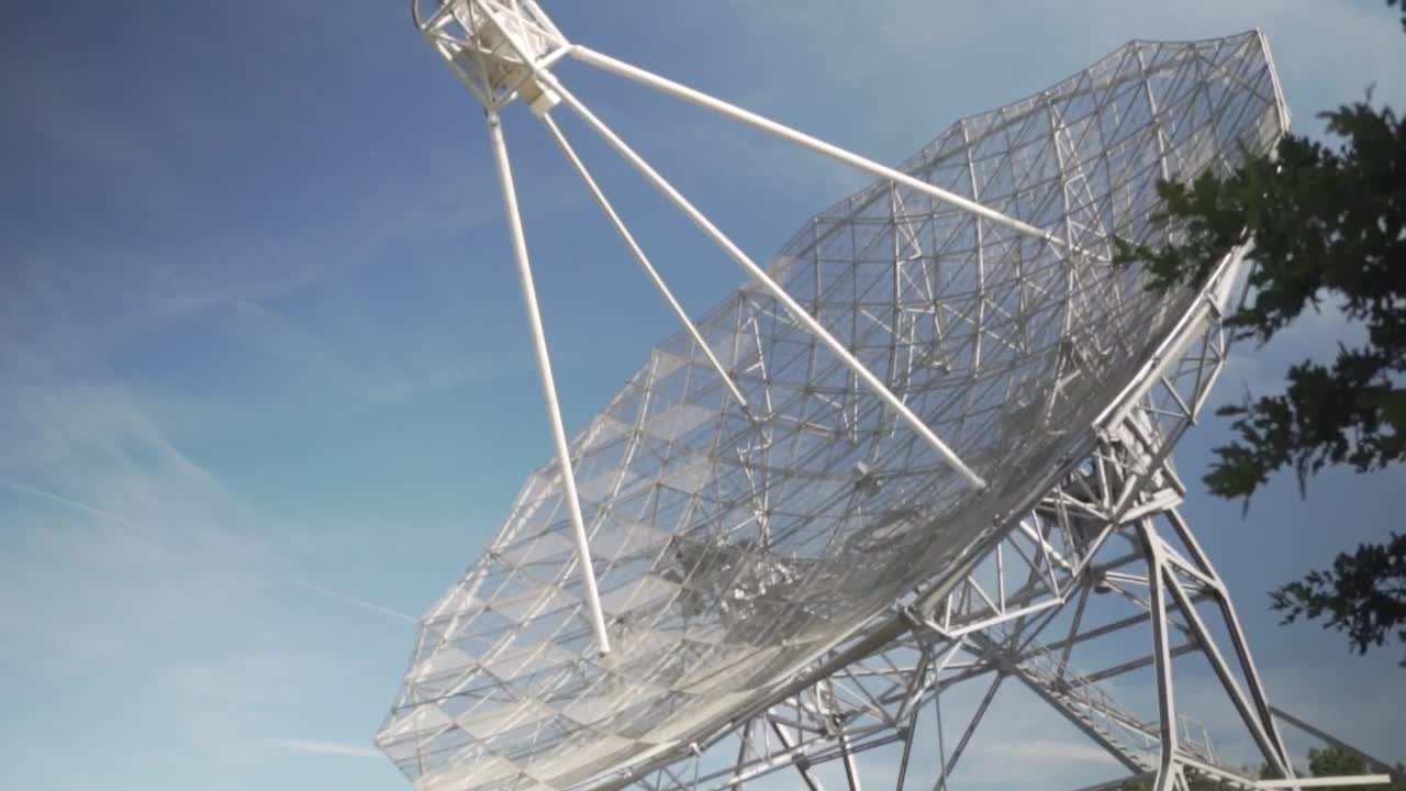 Download Video Stock Radio Telescope With A Large Antenna  LargeLive Wallpaper Free