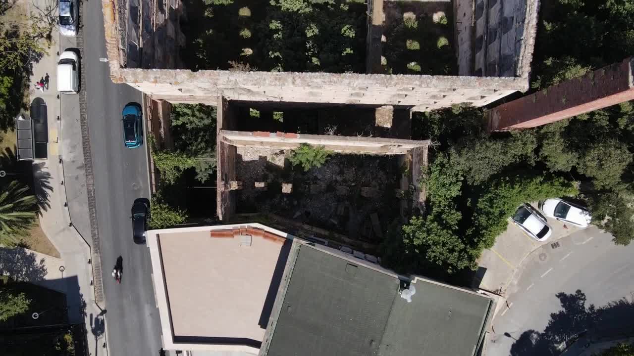 Download Free Stock Video Relic Ruin And Building Rooftops Live Wallpaper