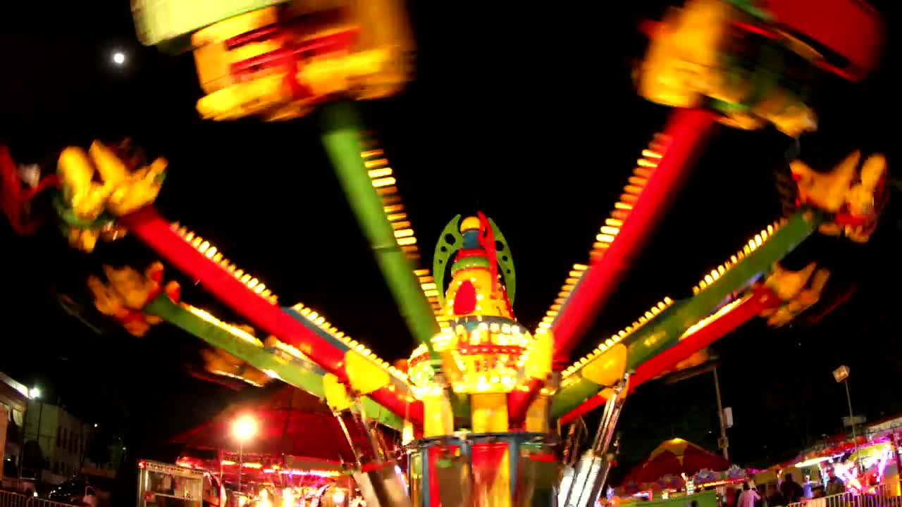 Download Free Stock Video Ride At A Carnival Live Wallpaper