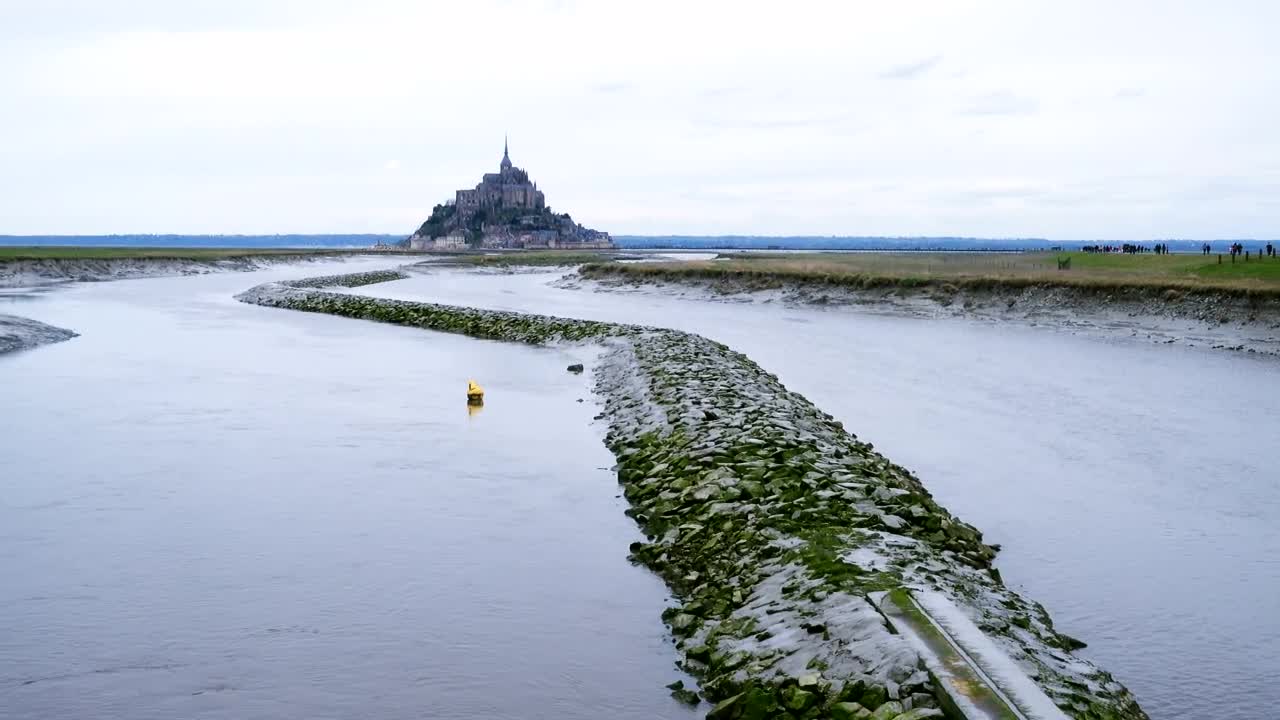 Download Free Stock Video River Landscape With A Castle In The Distance Live Wallpaper