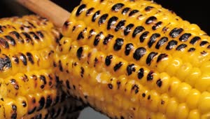 Download Free Stock Video Roasted Corn With A Stick Live Wallpaper
