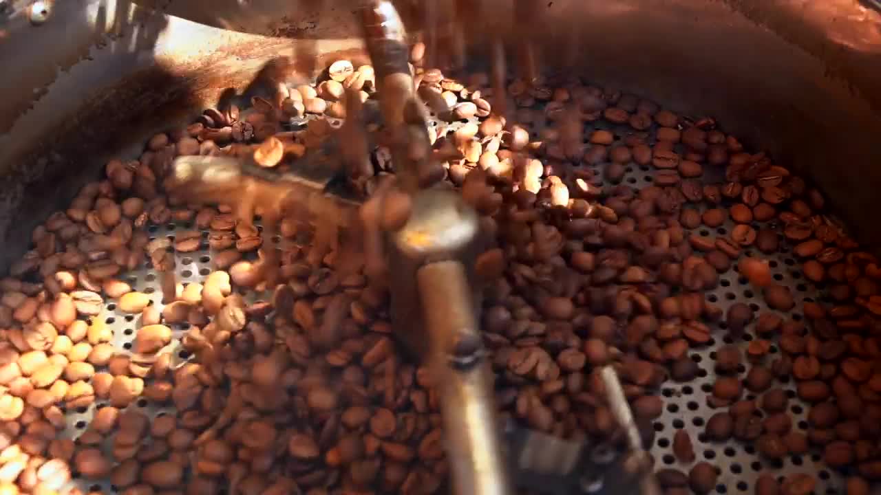 Download Free Stock Video Roasting Coffee Live Wallpaper