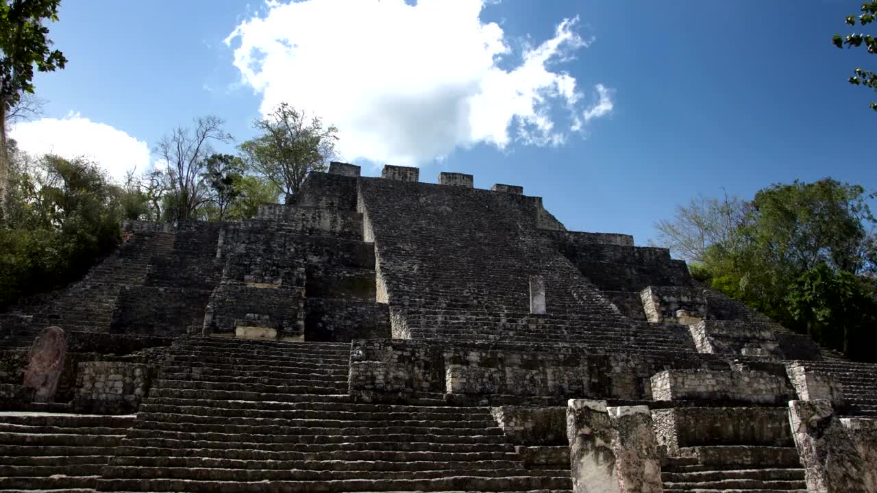 Download Free Stock Video Ruins Of A Mayan Pyramid Live Wallpaper