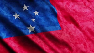Download Free Stock Video Samoa Faded Flag Full Screen Live Wallpaper