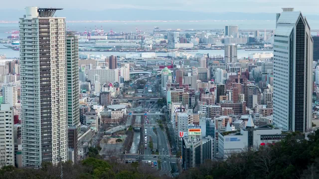 Download Free Video Stock Skyscrapers And City Roads In Japan Live Wallpaper