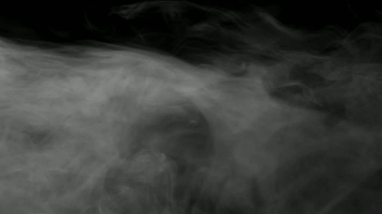 Download Free Video Stock Smoke Rising Down In A Black Room Live Wallpaper