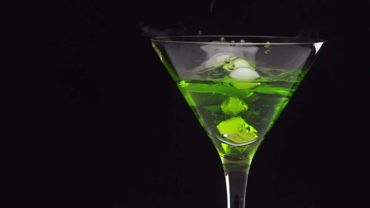 Download Free Video Stock Smoking Cocktail Glass Live Wallpaper