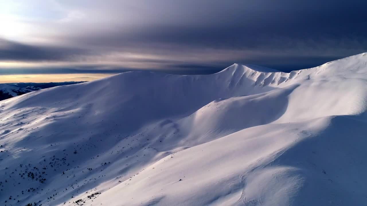 Download Free Video Stock Snow Covered Mountain Without Vegetation Live Wallpaper