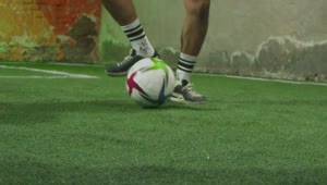 Download Free Video Stock Soccer Team Crossing The Ball On A Court In The Live Wallpaper