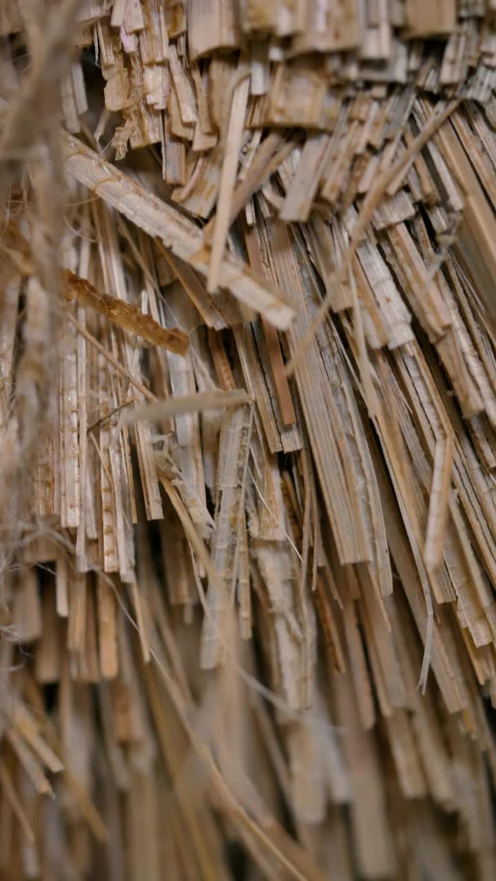 Download Free Video Stock Stacked Thin Strips Of Old Weathered Wood Live Wallpaper