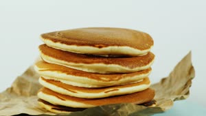 Download Free Video Stock Stacking Pancakes On A Pile Live Wallpaper