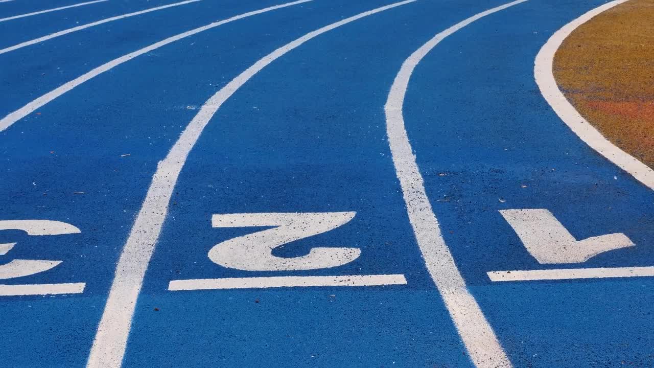 Download Free Video Stock surface of a running track close up view Live Wallpaper