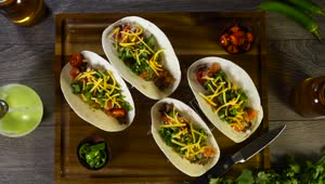 Download Free Video Stock tacos with meat and cheese Live Wallpaper