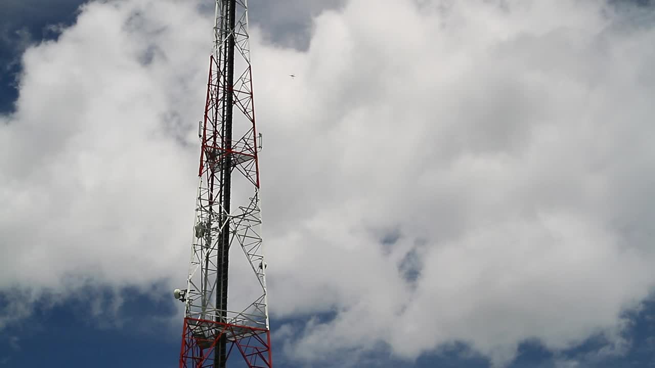 Download Free Video Stock tall broadcast tower Live Wallpaper