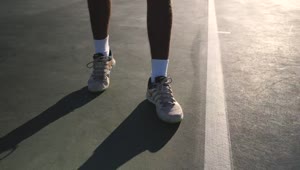 Download Free Video Stock tennis players feet Live Wallpaper