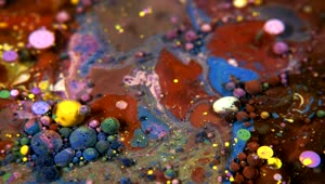 Download Free Video Stock texture and shapes of colored paints under water Live Wallpaper