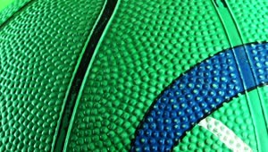 Download Free Video Stock texture of a green basketball Live Wallpaper