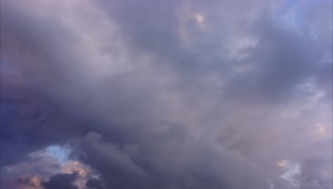 Download Free Video Stock thick clouds starting to clear Live Wallpaper