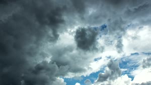 Download Free Video Stock thunderstorm clouds forming quickly Live Wallpaper