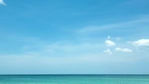 Download Free Video Stock time lapse of clouds in a tropical beach horizon Live Wallpaper