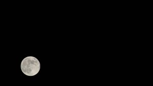 Download Free Video Stock time lapse of the full moon on a dark night Live Wallpaper