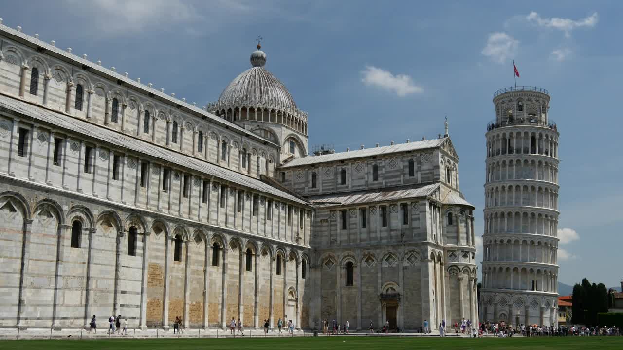 Download Free Video Stock time lapse of the pisa cathedral Live Wallpaper