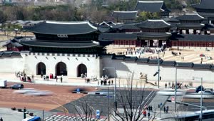 Download Free Video Stock traditional palace in korea Live Wallpaper