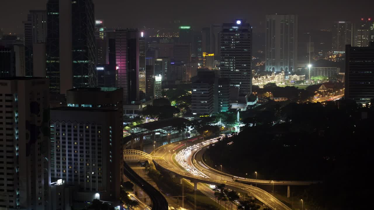 Download Free Video Stock traffic heading away from kuala lumpur Live Wallpaper