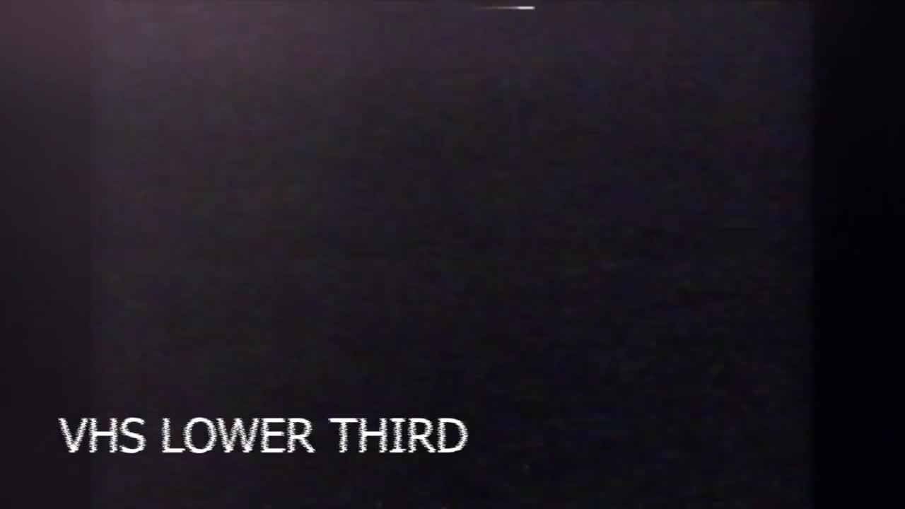 Download Free Stock Video Vhs Lower Third With Overlay Live Wallpaper