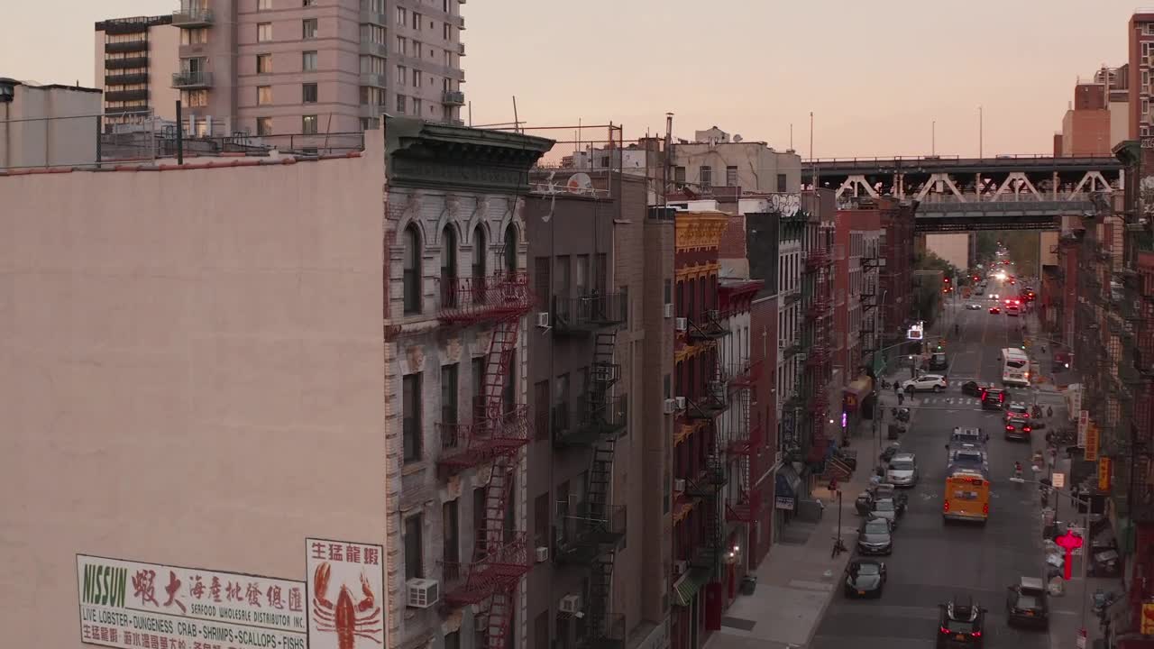 Download Free Stock Video Typical New York Chinatown Street Live Wallpaper