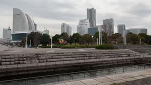 Download Free Stock Video Yokohama Skyline Time Lapse Live Wallpaper