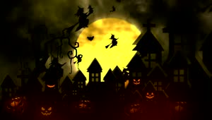 Download   Stock Footage Witches On Halloween Night Live Wallpaper