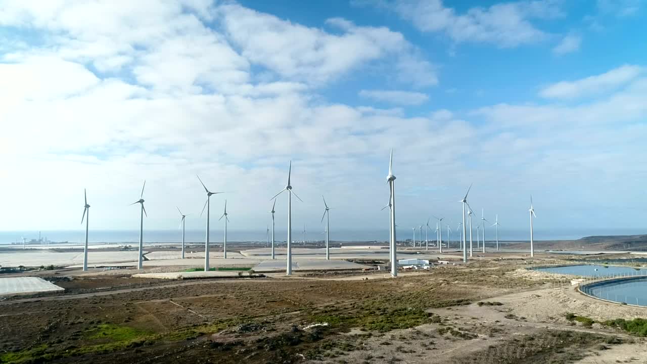 Download   Stock Footage Wind Turbines Stopped Live Wallpaper