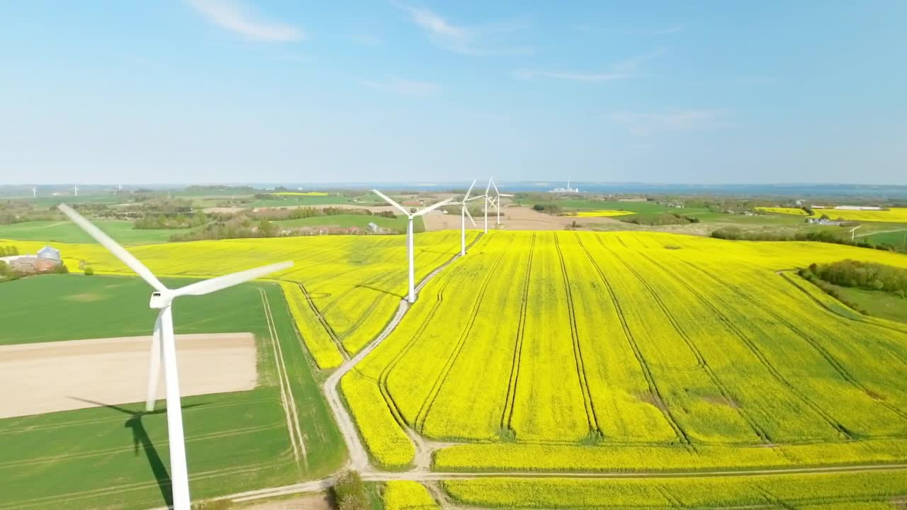 Download   Stock Footage Wind Turbines Spinning Quickly Live Wallpaper