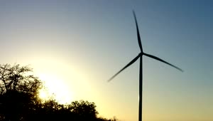 Download   Stock Footage Wind Turbine Generating Electricity Live Wallpaper