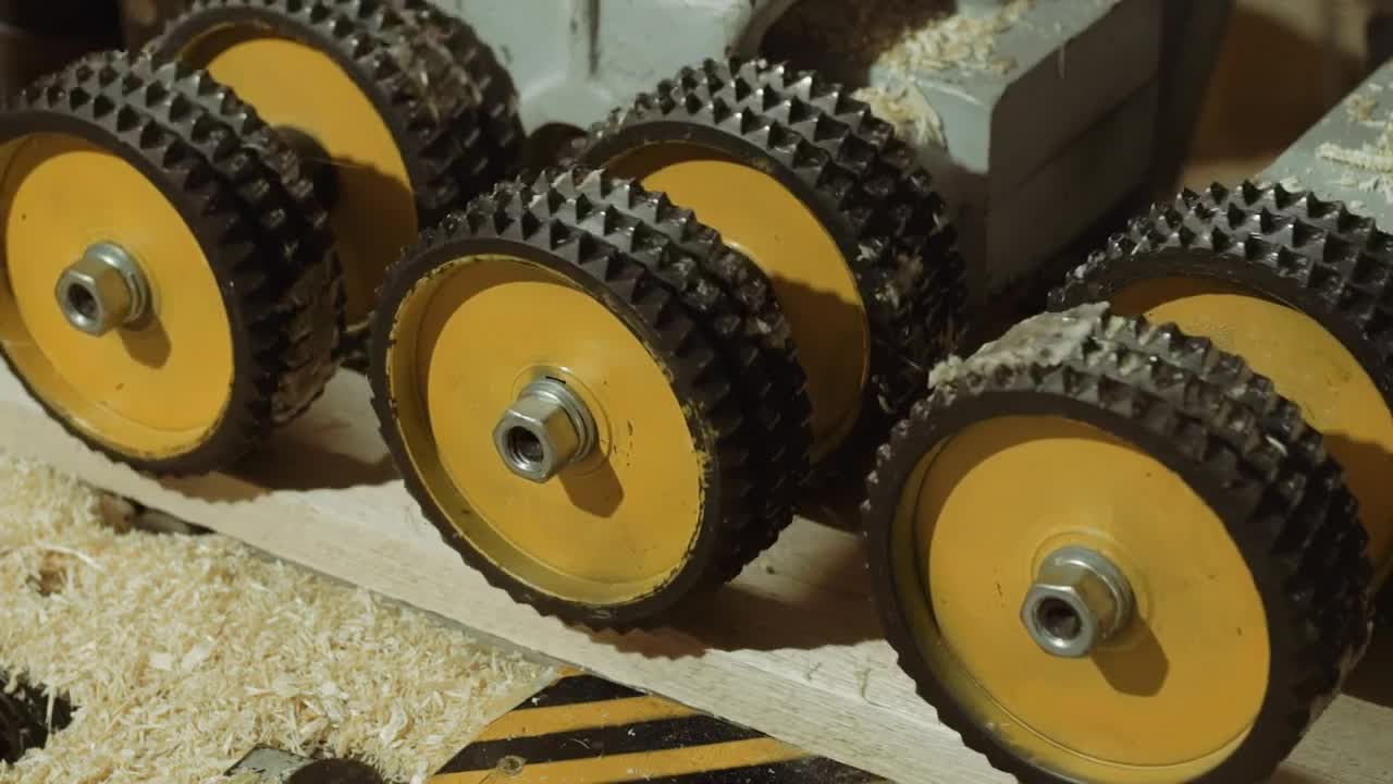 Download   Stock Footage Wheels In A Woodshop Live Wallpaper